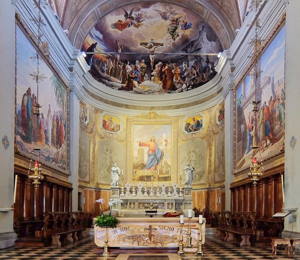 L'intérieur de la cathédrale de Palmanova