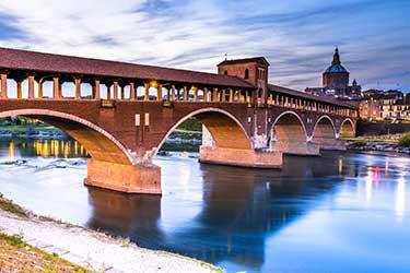 Pont couvert et Borgo Ticino