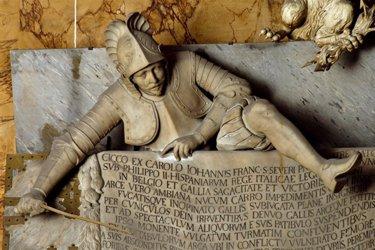 Monument à Cecco di Sangro dans la Chapelle Sansevero