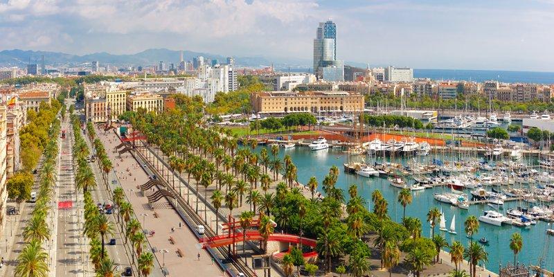 Le Vieux Port et la Barceloneta