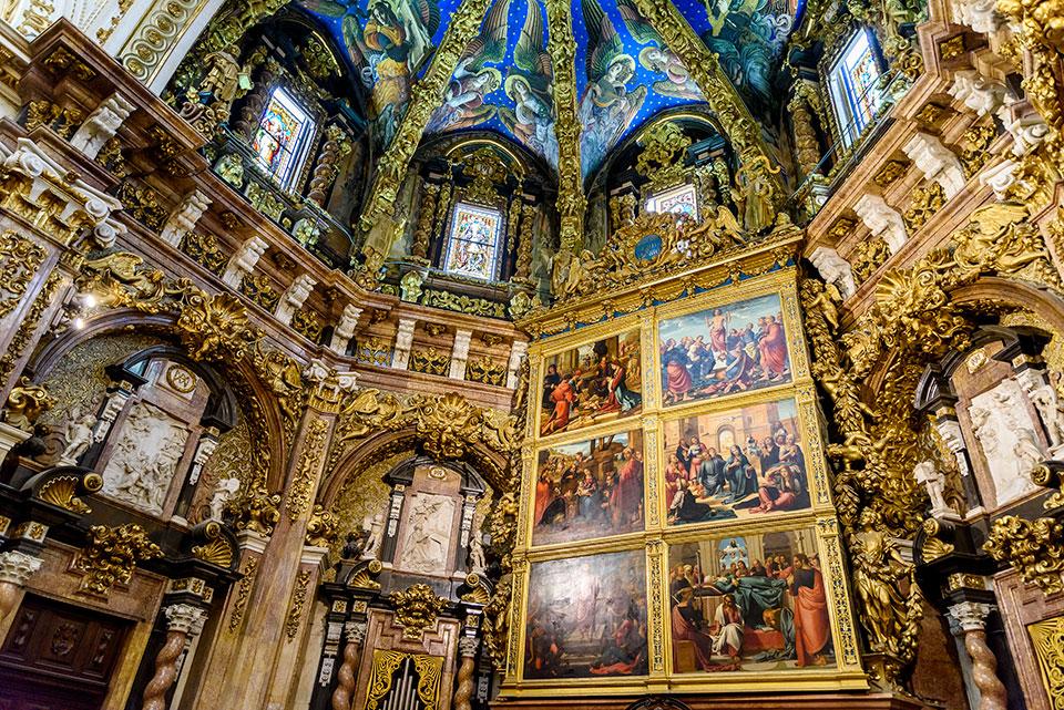 L'intérieur de la Cathédrale de Valence
