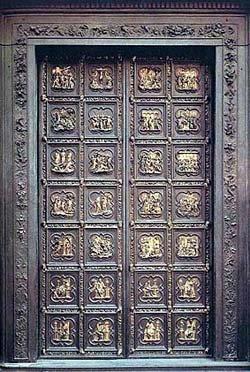 La Porte sud du Baptistère