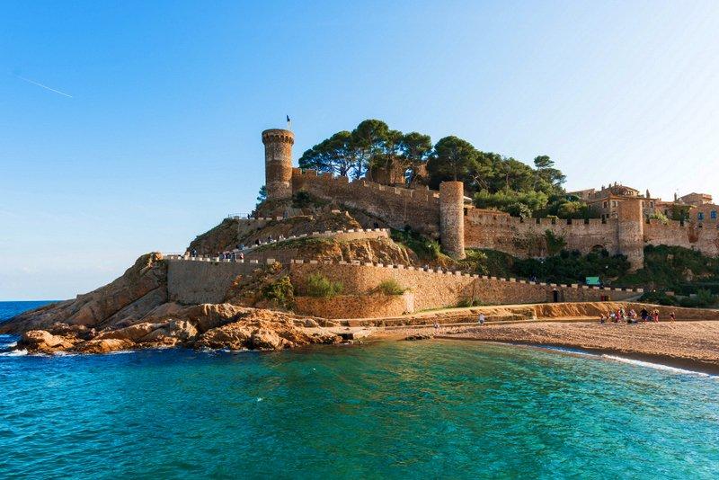 Tossa de Mar sur la Costa Brava