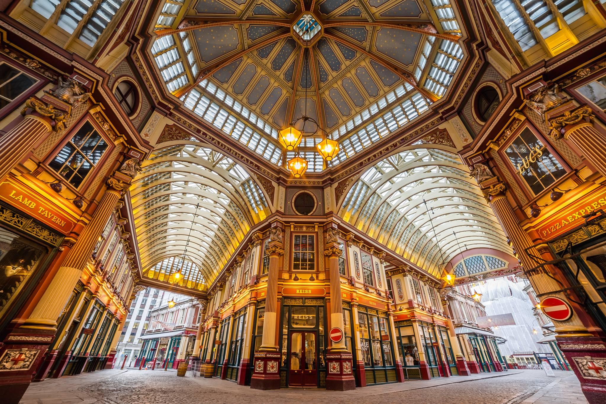 leadenhall market londres diagon alley