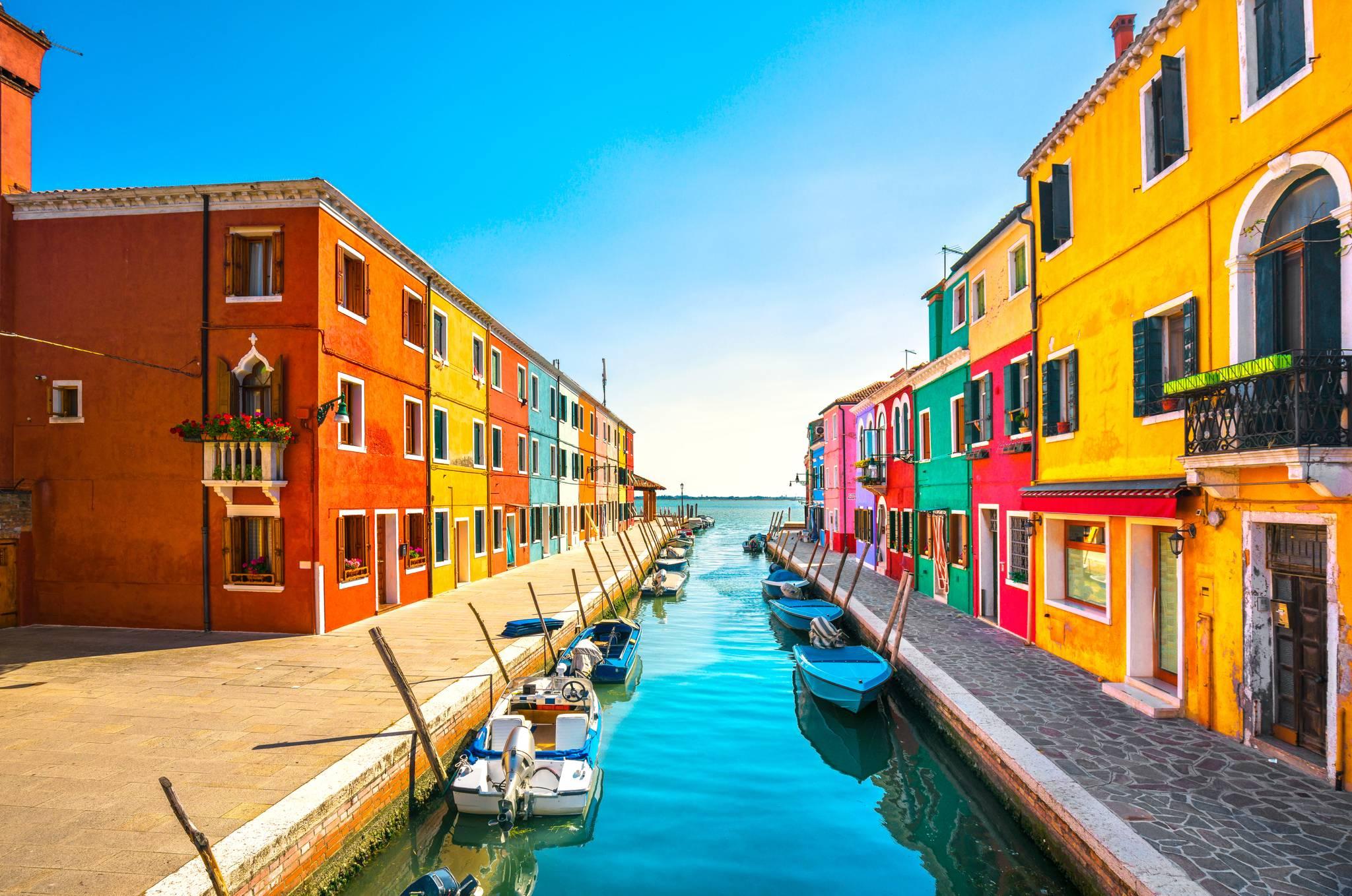 canal de burano venise