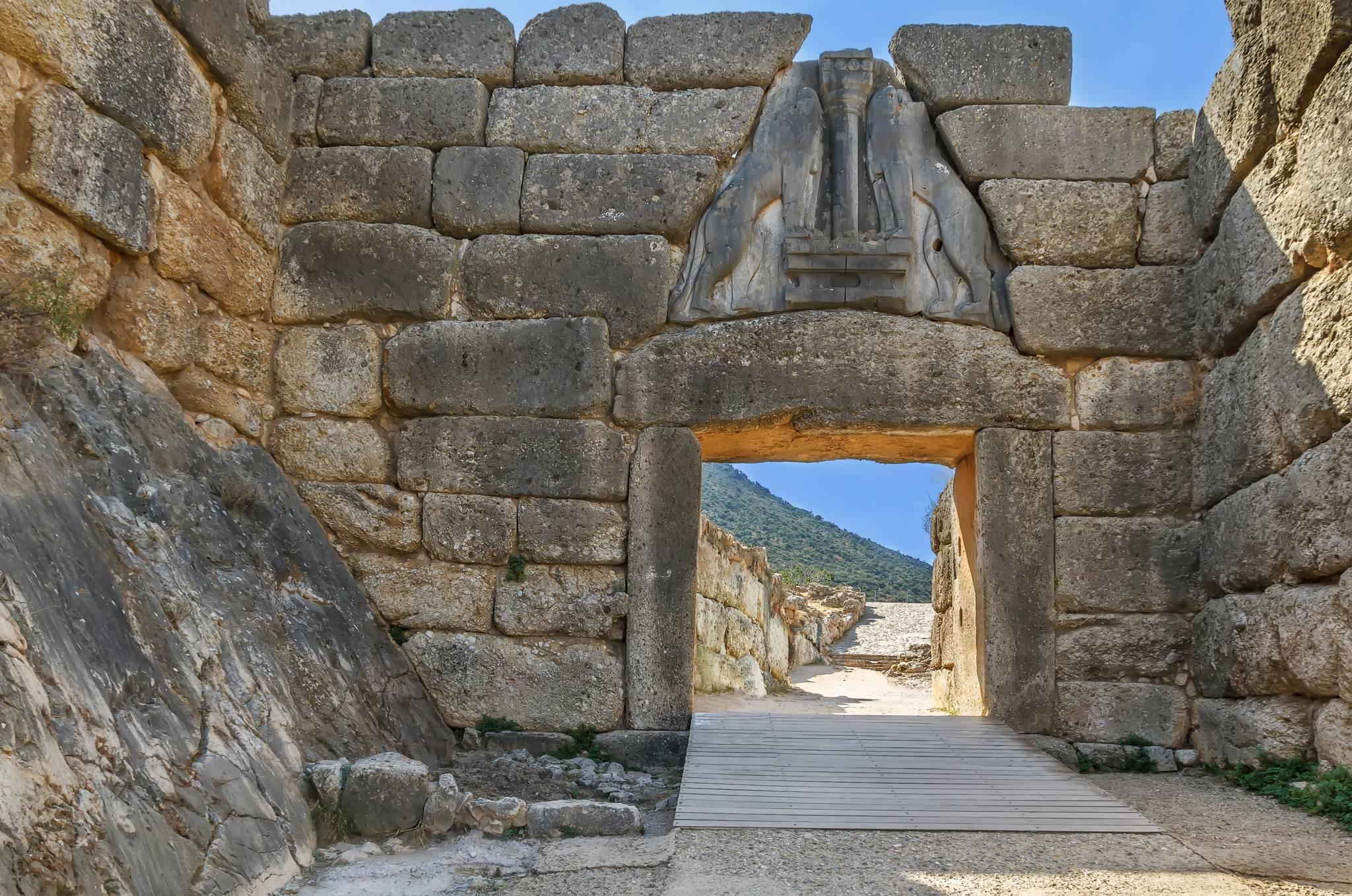 tombeau mycénien, Grèce