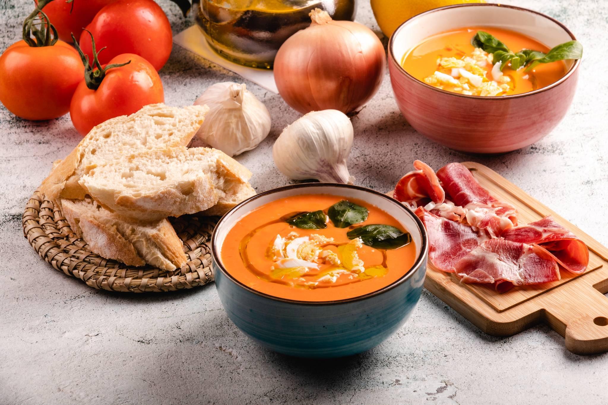 plat de gazpacho