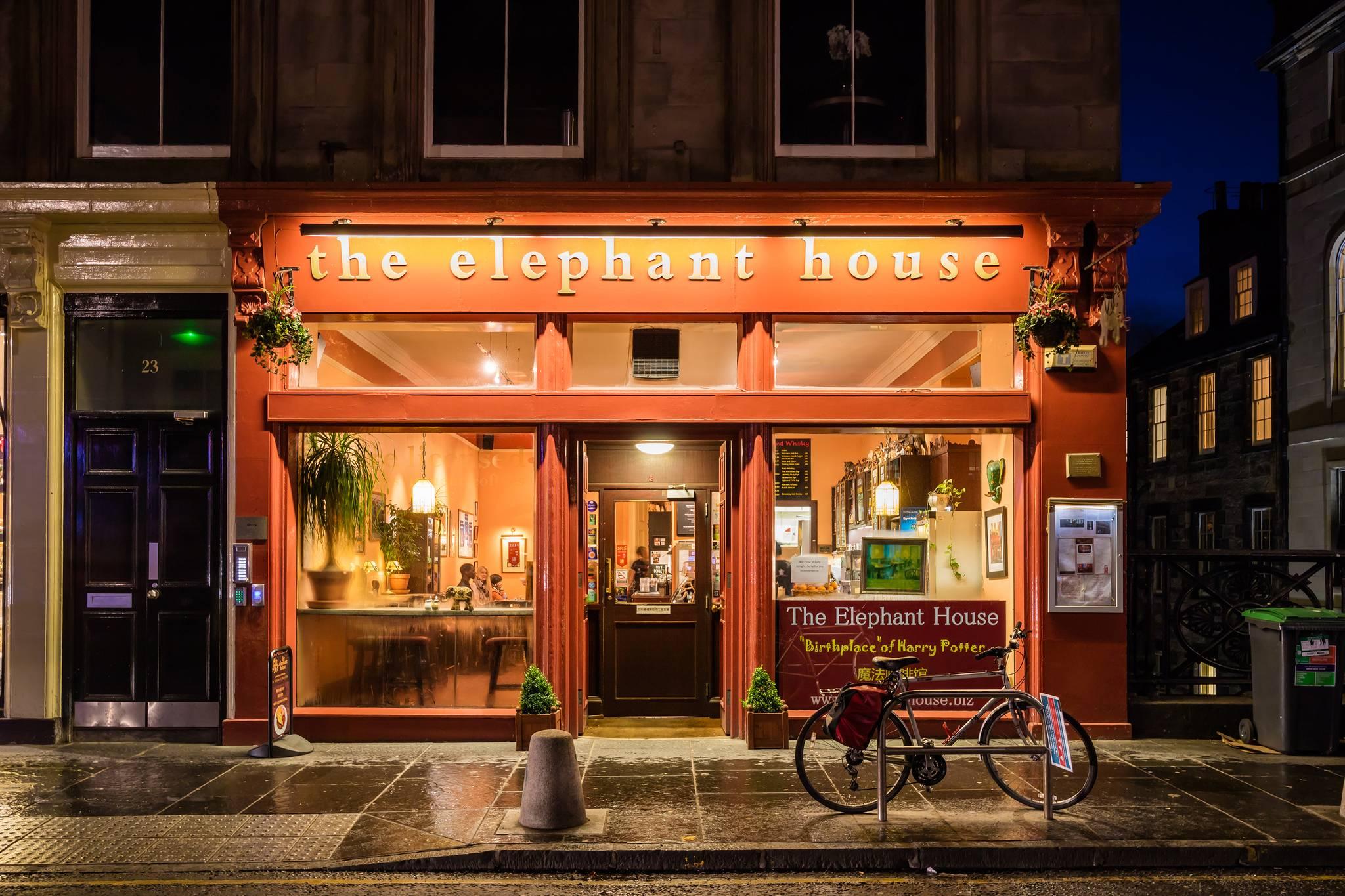 jk rowling elephant house edimbourg