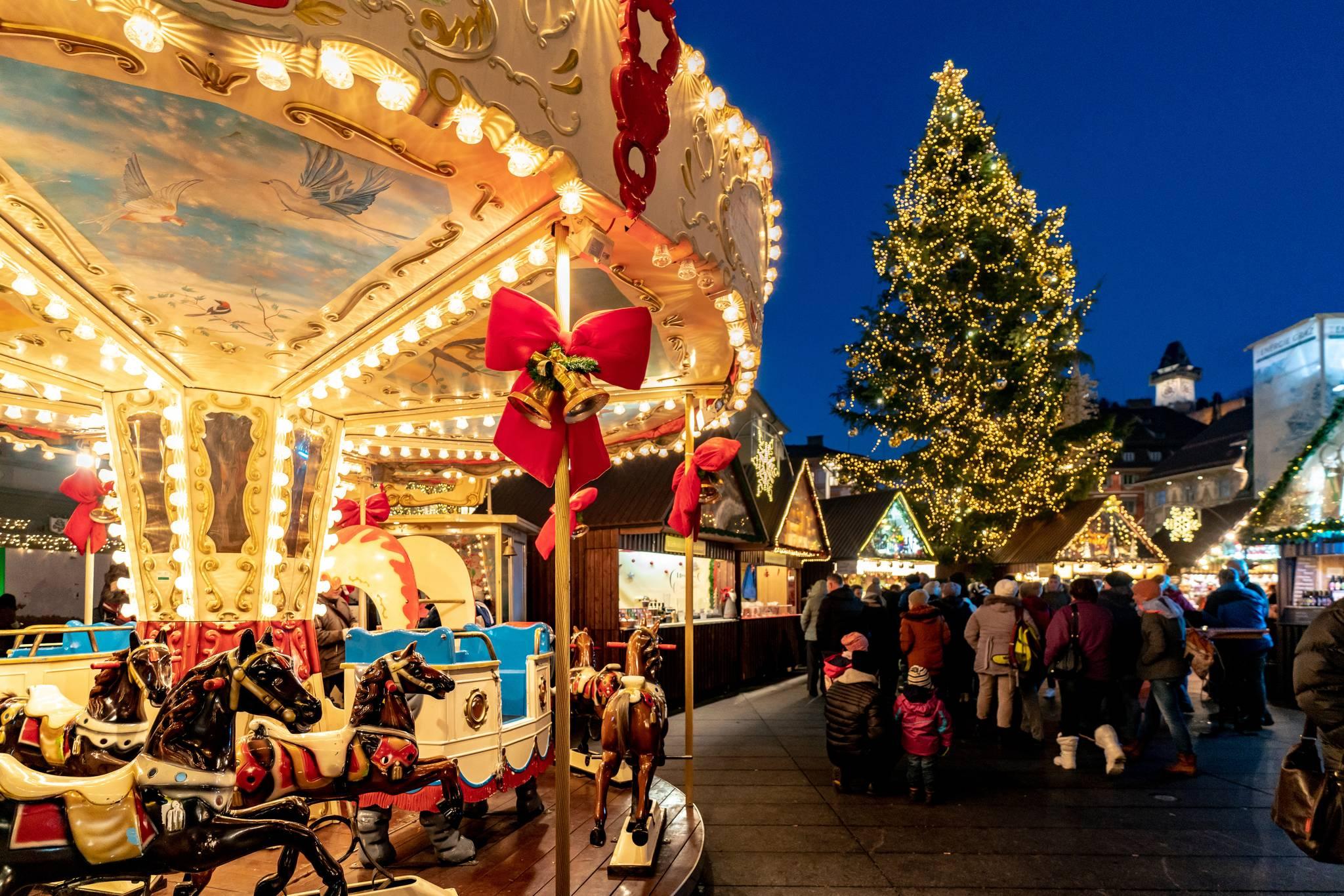 marché de noël hauptplatz à graz