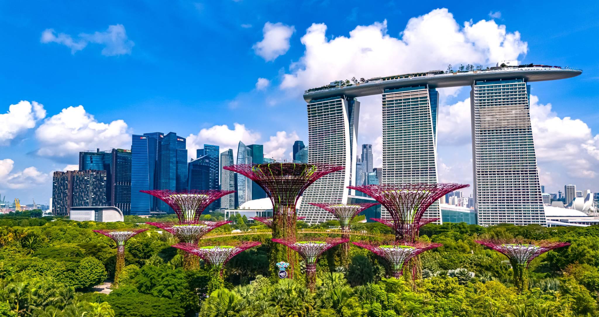 marina bay singapour