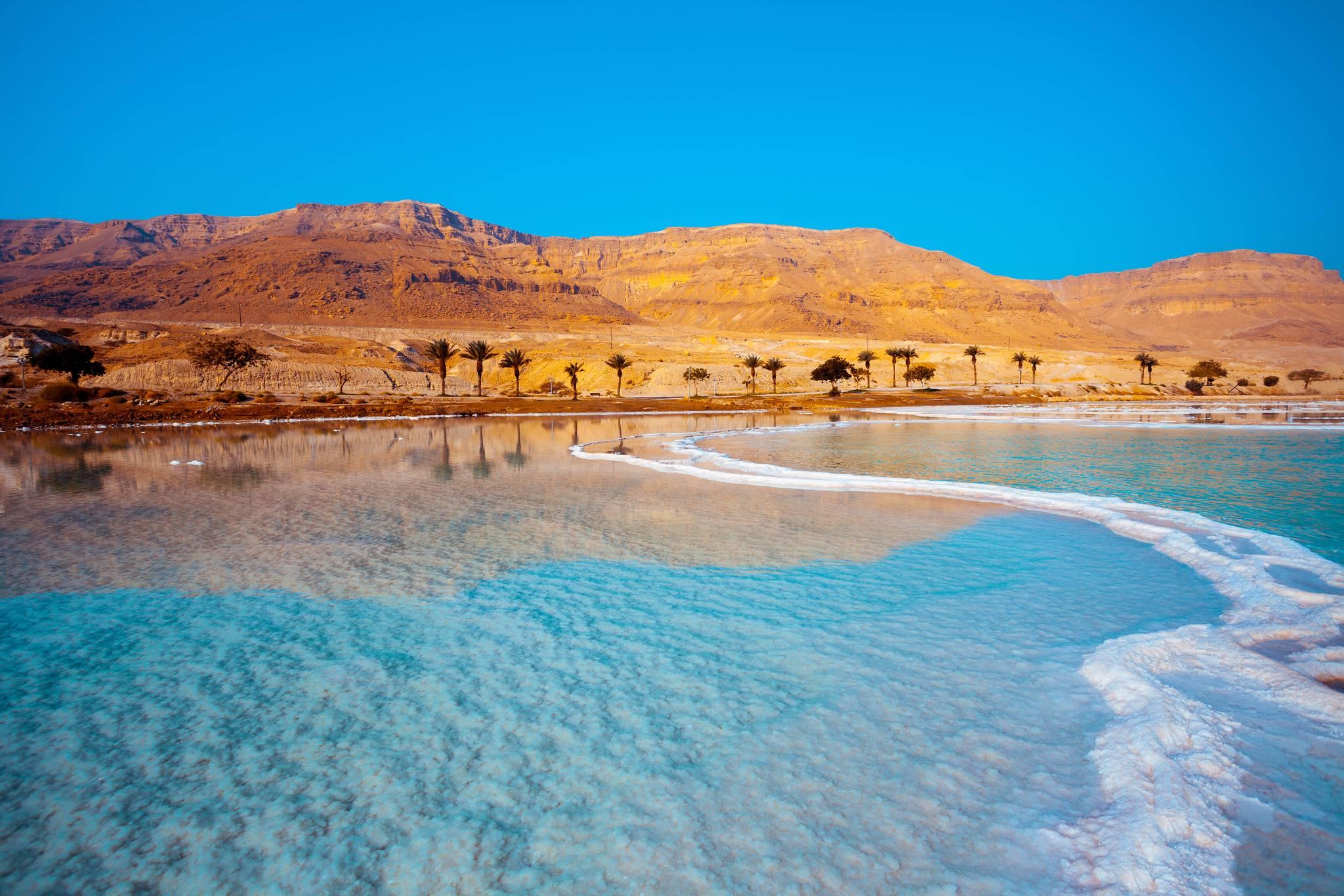 plage mer morte jordanie