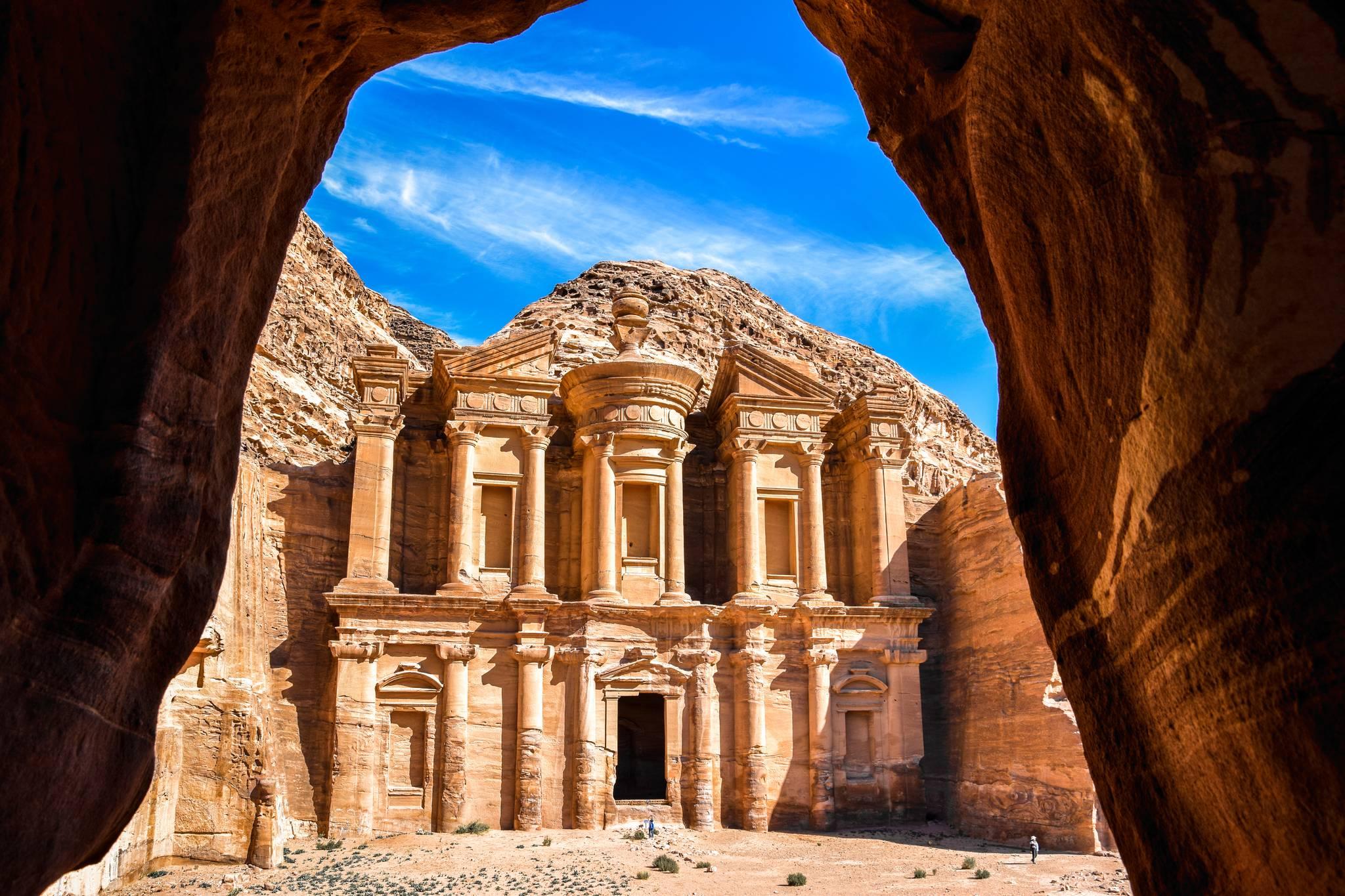 le trésor de petra hors du siq