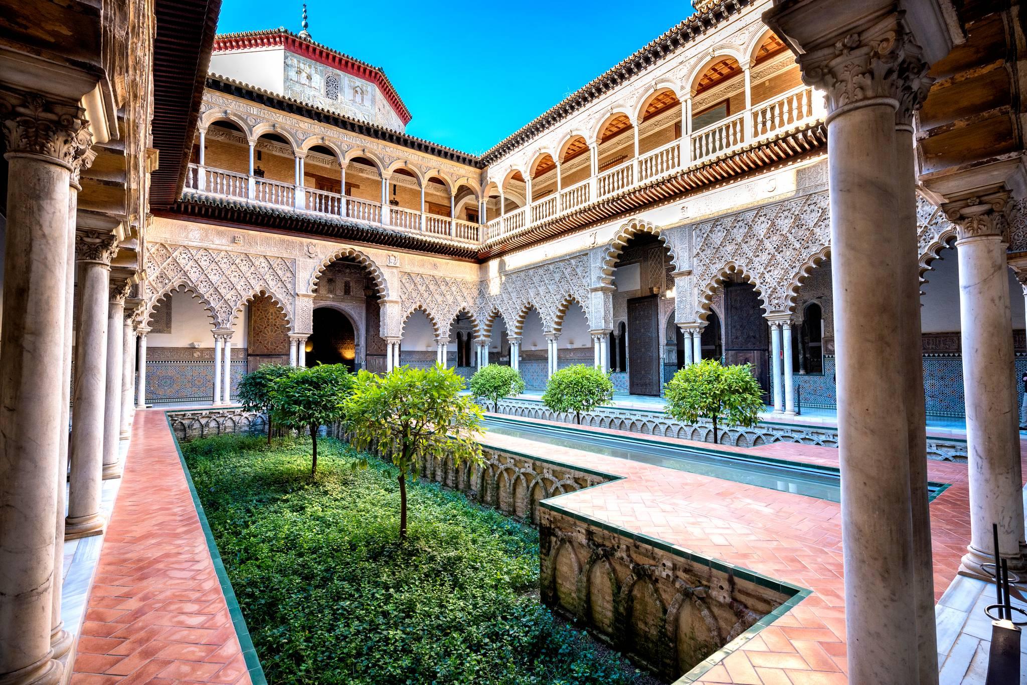 alcazar de seville espagne