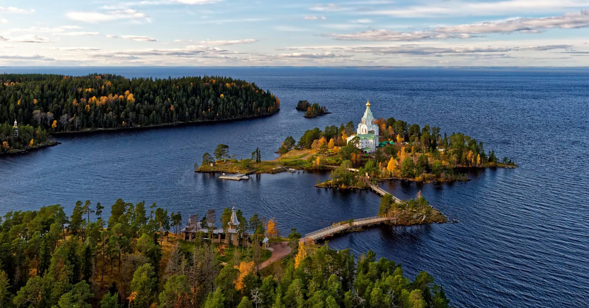 île monastère lac ladoga russie